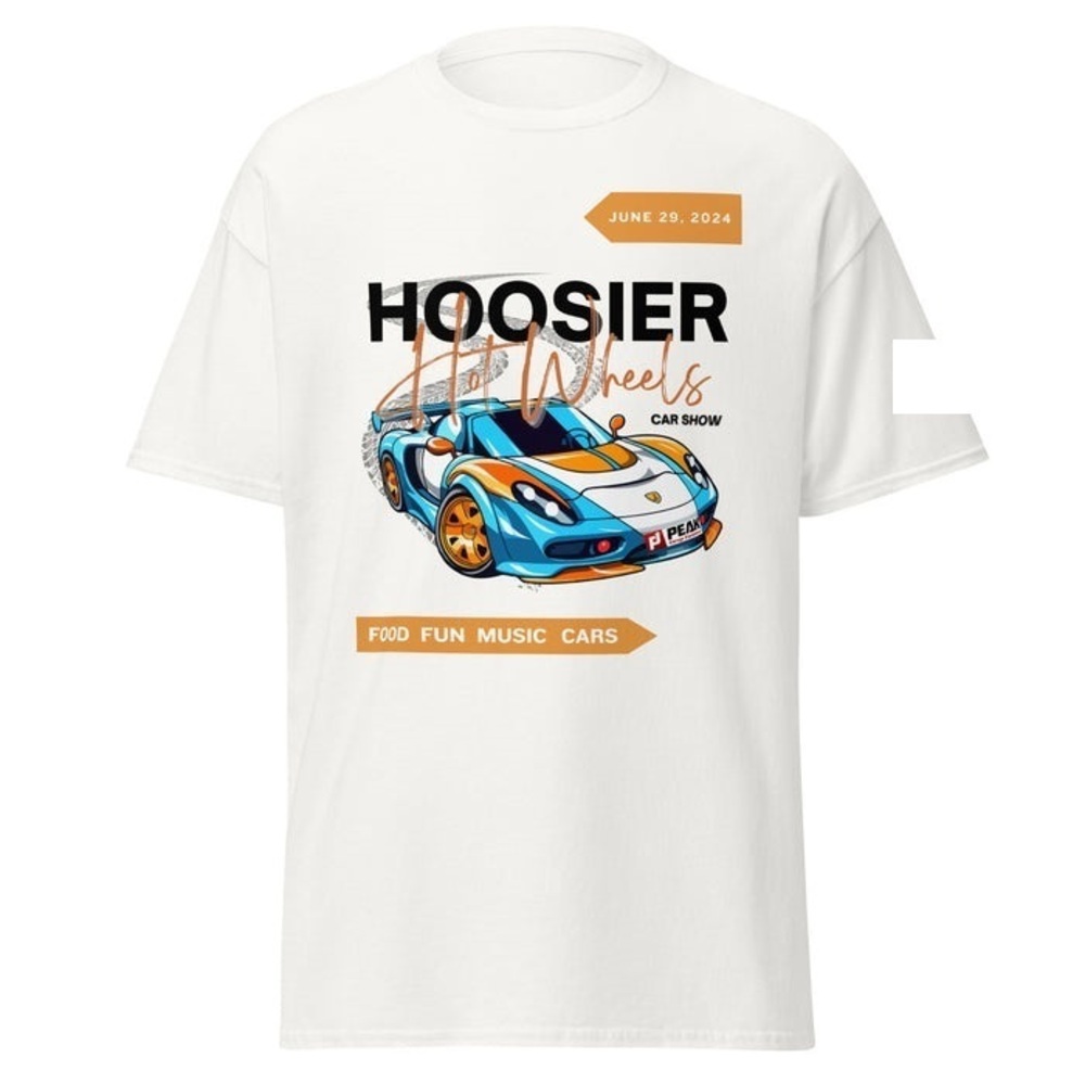2024Hoosier Hot Wheels Car Show T-shirt